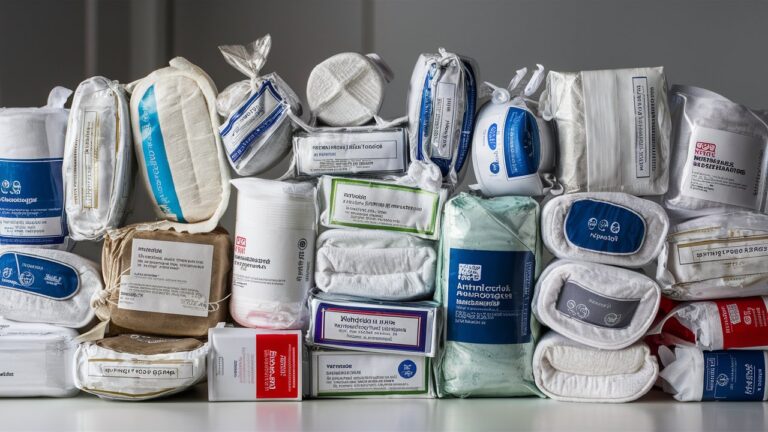 antimicrobial wound dressings